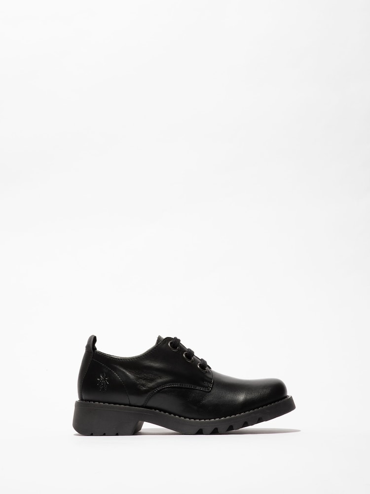 Fly London Black Ruda Shoes - Image 1 of 4 Fly London Black Ruda Shoes - Image 1 of 4