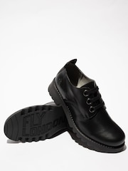 Fly London Black Ruda Shoes - Image 2 of 4