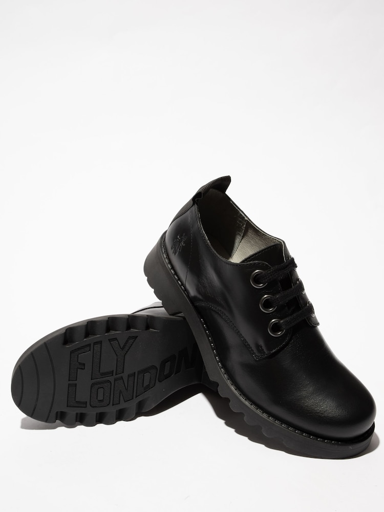 Fly London Black Ruda Shoes - Image 2 of 4 Fly London Black Ruda Shoes - Image 2 of 4