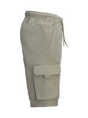 JACK & JONES JUNIOR Green Tech Cargo Jogger Shorts - Image 3 of 5