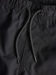 JACK & JONES JUNIOR Black Tech Cargo Jogger Shorts - Image 4 of 5