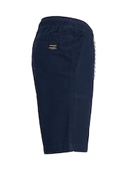 Blauw - JACK & JONES JUNIOR Cotton Jogger Shorts - Afbeelding 11 van 11