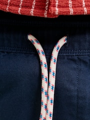 Blauw - JACK & JONES JUNIOR Cotton Jogger Shorts - Afbeelding 6 van 11