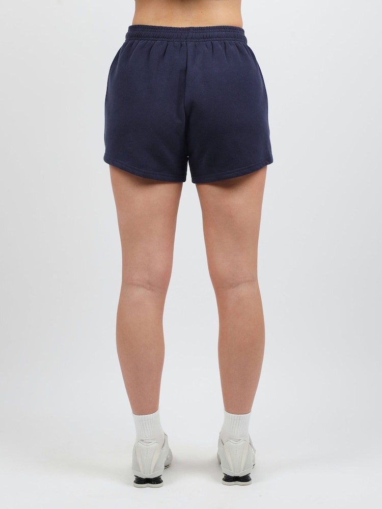 Simmi London Blue Studios Embroidered Logo Shorts - Image 5 of 5