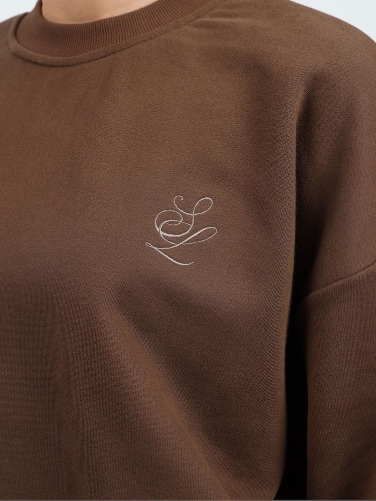 Simmi London Studios Embroidered Logo Sweatshirt - 圖片 4/4