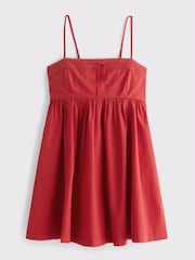 Abercrombie & Fitch Red Babydoll Skort - Image 5 of 5