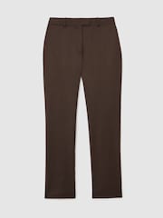Reiss Derby Wool-Blend Slim-Leg Trousers - Obraz 2 z 8