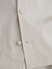Reiss Light Stone Russo Cuban-Collar Short-Sleeve Shirt - Image 5 of 7