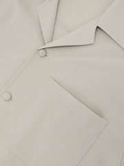Reiss Light Stone Russo Cuban-Collar Short-Sleeve Shirt - Image 7 of 7