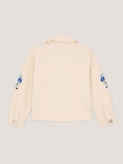 Monsoonクリームスパンコールフリルジャケット - 画像 2 / 3