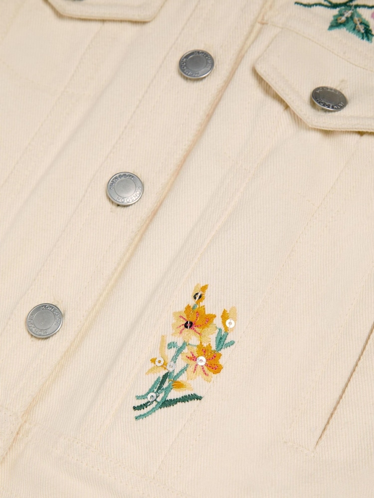 Monsoonクリームスパンコールフリルジャケット - 画像 3 / 3