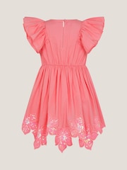 Monsoon Flutter Sleeve Sequin Floral Dress - Afbeelding 3 van 4