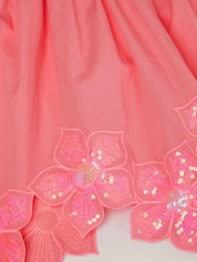 Monsoon Flutter Sleeve Sequin Floral Dress - Afbeelding 4 van 4