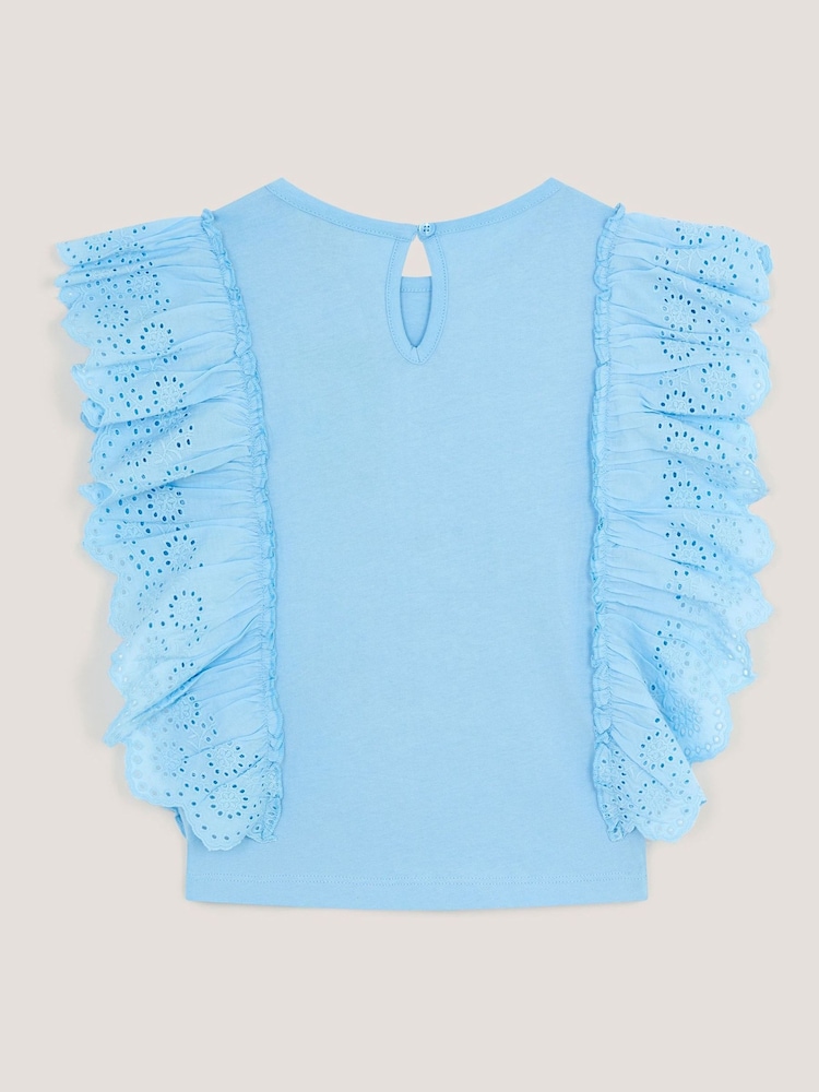 Monsoon Blue Strawberry T-Shirt - Image 2 of 3 Monsoon Blue Strawberry T-Shirt - Image 2 of 3