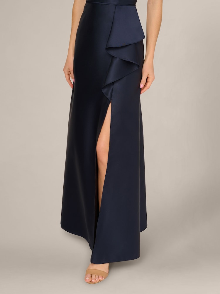 Adrianna Papell Embellished Mikado Gown - Image 5 of 5 Adrianna Papell Embellished Mikado Gown - Image 5 of 5