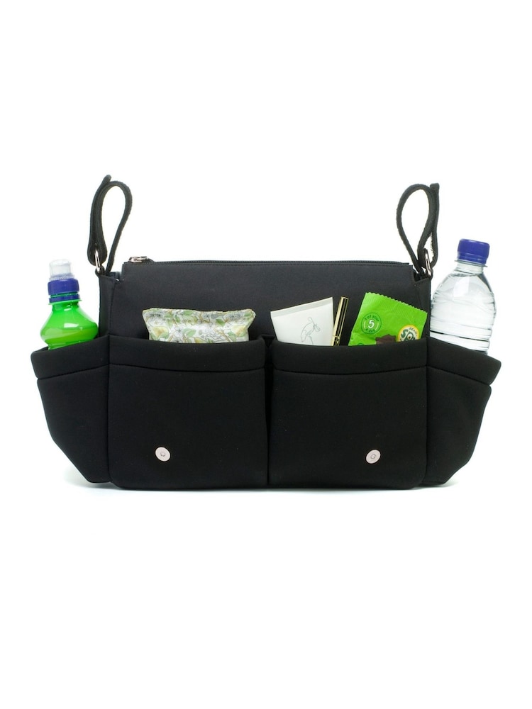 Adult Storksak Stroller Organiser Luxe Bag ONE - Black