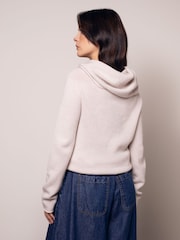 Celtic & Co. Cream Collared Slouch Jumper - Image 2 of 8