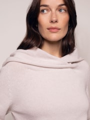 Celtic & Co. Cream Collared Slouch Jumper - Image 5 of 8