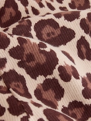 Leopardo - Leggings acampanados de canalé (3 meses-7 años) - Imagen 6 de 7