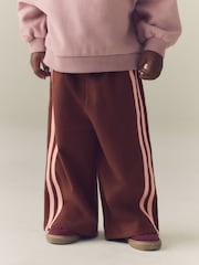 Marron chocolat - Pantalons Ample à Rayure latérales (3mois-7ans) - Image 3 de 8