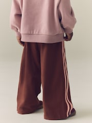 Marron chocolat - Pantalons Ample à Rayure latérales (3mois-7ans) - Image 4 de 8