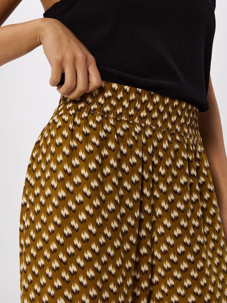 Whistles Green Petite Ikat Spot Crop Trousers - Image 4 of 4 Whistles Green Petite Ikat Spot Crop Trousers - Image 4 of 4