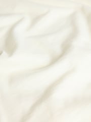 Whistles White V-Neck Ruched Sleeve Top - Image 6 of 6