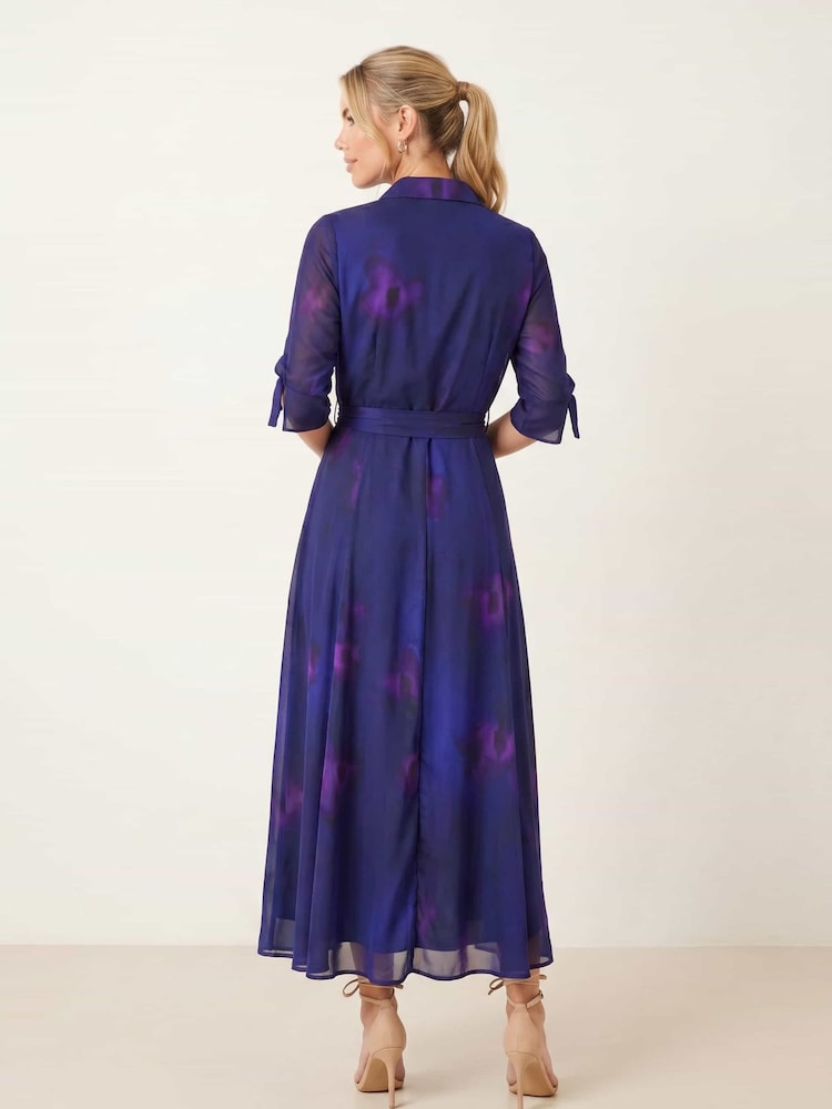 Style Cheat Abstract Daphne Belted Shirt Dress - Imagen 2 de 3