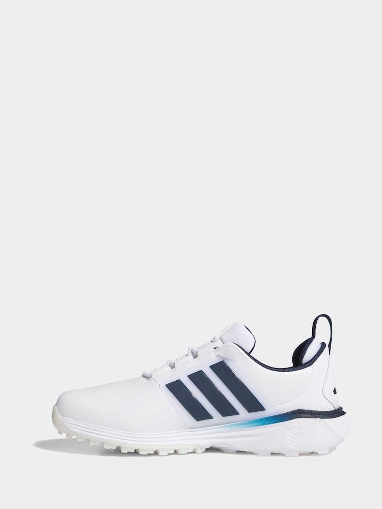 Adidas Golf White/Black Adipower 26 Spikeless Golf Shoes - Image 2 of 9 Adidas Golf White/Black Adipower 26 Spikeless Golf Shoes - Image 2 of 9