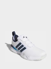Adidas Golf White/Black Adipower 26 Spikeless Golf Shoes - Image 3 of 9