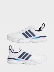 Adidas Golf White/Black Adipower 26 Spikeless Golf Shoes - Image 5 of 9