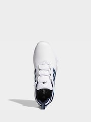 Adidas Golf White/Black Adipower 26 Spikeless Golf Shoes - Image 6 of 9