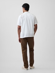 Gap Chocolate Brown Essential Slim Chinos - Image 2 of 6