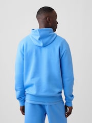 Hemelsblauw - Gap - Relaxte hoodie met logo - Afbeelding 2 van 6