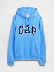Hemelsblauw - Gap - Relaxte hoodie met logo - Afbeelding 6 van 6