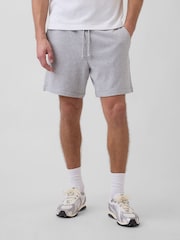 Gap Grey Heavyweight French Terry Sweat Shorts - Image 1 of 6