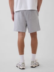 Gap Grey Heavyweight French Terry Sweat Shorts - Image 2 of 6