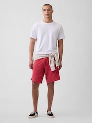 Rot - Gap Vintage Soft Terry Relaxed Logo Sweat Shorts - Bild 1 von 5
