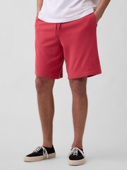 Rot - Gap Vintage Soft Terry Relaxed Logo Sweat Shorts - Bild 2 von 5