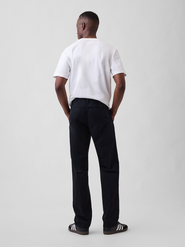 Gap Black Easy Relaxed Chinos - Image 2 of 6 Gap Black Easy Relaxed Chinos - Image 2 of 6