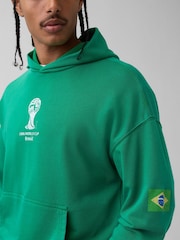 Gap Green Brazil FIFA WORLD CUP™ Vintage Soft Oversized Hoodie - Image 4 of 4