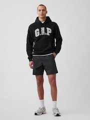 Gap Black VintageSoft Arch Logo Hoodie - Image 3 of 4