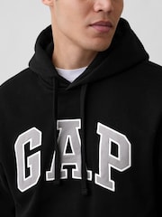Gap Black VintageSoft Arch Logo Hoodie - Image 4 of 4