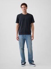 Gap Black Heavyweight Relaxed Short Sleeve T-Shirt - Image 3 of 4