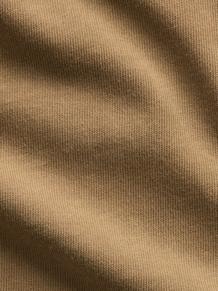 Gap Tan Brown Heavyweight Boxy Short Sleeve T-Shirt - Image 4 of 4