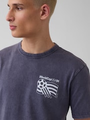Gap Navy USA FIFA WORLD CUP™ Relaxed Graphic Short Sleeve T-Shirt - Image 4 of 5