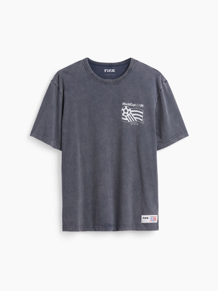 Gap Navy USA FIFA WORLD CUP™ Relaxed Graphic Short Sleeve T-Shirt - Image 5 of 5
