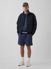Gap Blue Heavyweight French Terry Sweat Shorts - Image 4 of 5