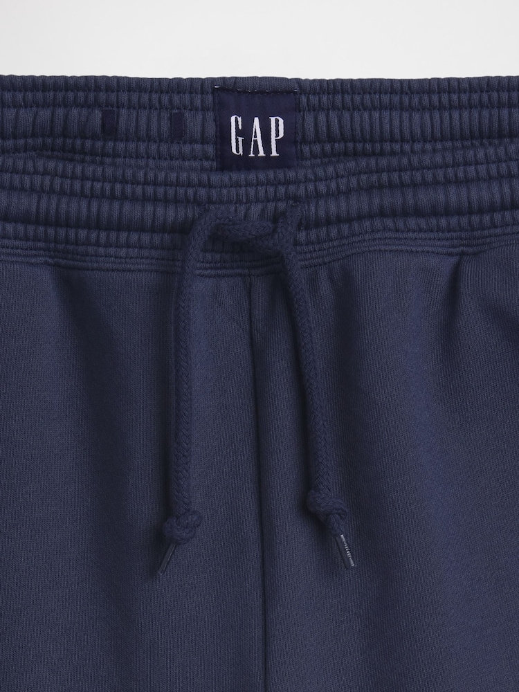 Gap Blue Heavyweight French Terry Sweat Shorts - Image 5 of 5