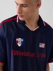 Navy USA - Gap FIFA WORLD CUP™ Oversized Football Jersey T-Shirt - Bild 4 von 5